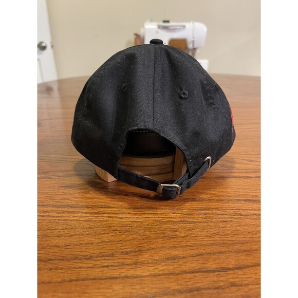 CAT Racing Hat Cap Ward Burton Embroidered Logo Black NEW - Picture 5 of 6